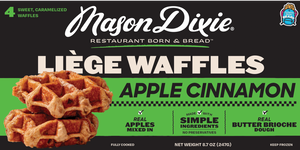 APPLE CINNAMON LIEGE WAFFLES