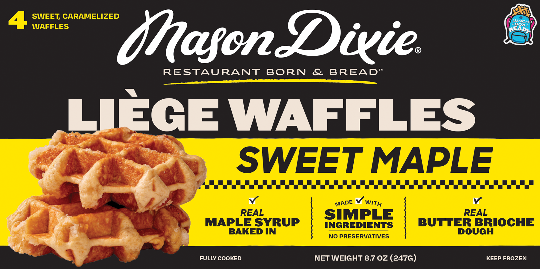 MAPLE LIEGE WAFFLES