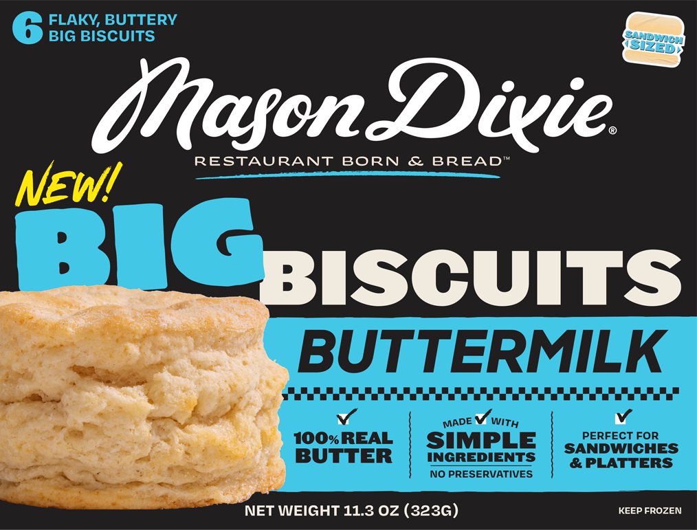 BIG BUTTERMILK BISCUITS