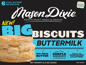 BIG BUTTERMILK BISCUITS