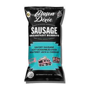 SAUSAGE BREAKFAST BURRITO