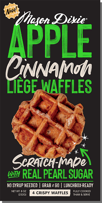 Apple Cinnamon Liege Waffles